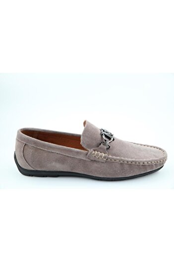 MARCOMEN 21147 Genuine Leather Mink Nubuck Men's Casual Shoes