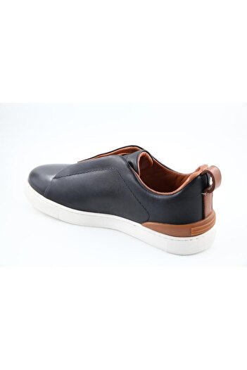 MARCOMEN 21474 Genuine Leather Black Men's Casual Shoes