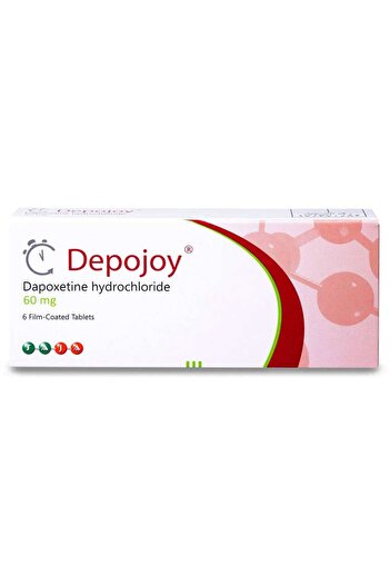 SAJA DEPOJOY 60 MG 6 FILM COATED TABLETS