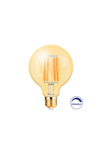 Braytron Bec LED decorativ cu filament 6W DIM G95 2200K E27