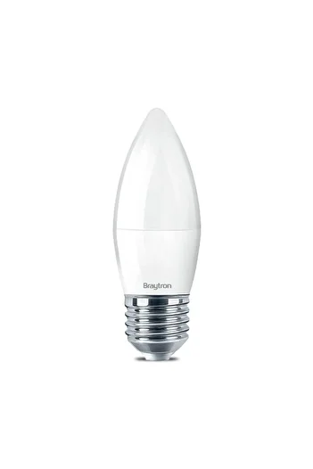 Braytron BEC LED 5W C37 PLS 6500K E27 450LM LUMANARE