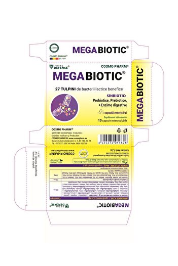 Cosmo Pharm MEGABIOTIC® 100 Billion Friends in One Capsule