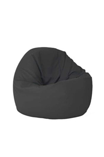 Pufrelax Fotoliu Relaxo XL, Material Piele ecologica - Dark Grey