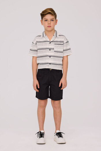 Nebbati Boy Black Shorts