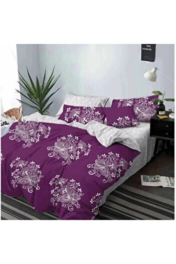 OEM Double Bedding Set, 6 Pieces, 245x250 cm, Multicolor, M6