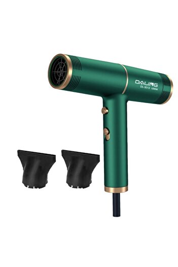 daling Uscator de par in forma de T cu 2 duze difuzoare 1200W verde