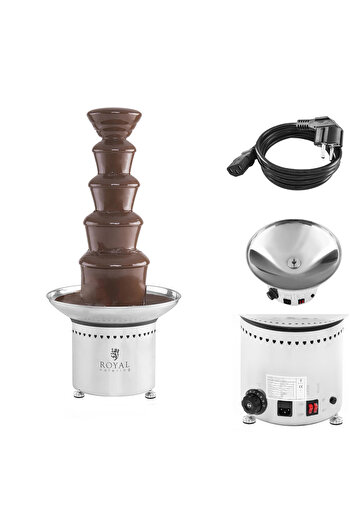 Royal Catering Fontanna czekoladowa do czekolady 5 pięter 6kg Royal Catering RCCF-65W4