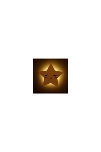 zzz sleep good sleeping !!! Decorative Light with LED Strip, Warm Yellow Color, White Sleepy Star