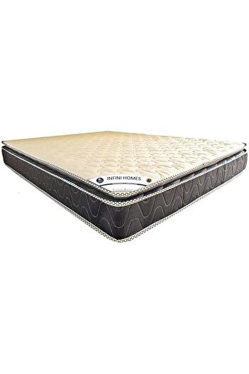 INFINI HOMES Premium High Density Foam White Rebound Mattress with Pillowtop (200W X 200L X 25H)