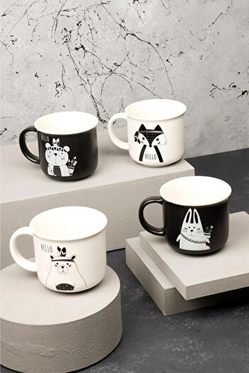 HOMENIVA 1 Hello Porcelain Mug - Porcelain Mug