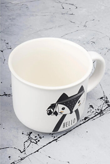 HOMENIVA 1 Hello Porcelain Mug - Porcelain Mug