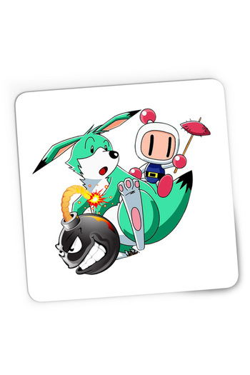 OEM Mousepad Gaming Bomberman Pokemon Children Game Vintage, 21x19 cm
