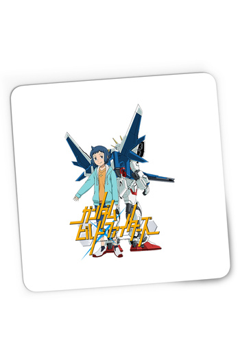 OEM Mousepad Gaming dam Build Fighters Sei Robot, 21x19 cm