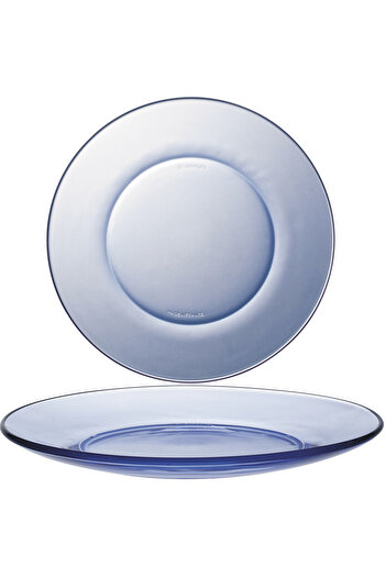 shumee Farfurie desert Duralex LYS MARINE albastră diametru 190 mm - set de 6