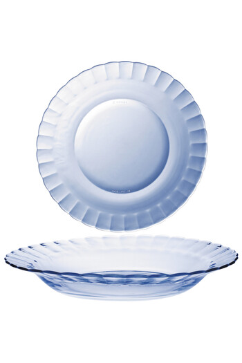 shumee Duralex PICARDIE MARINE farfurie adâncă albastră 230 x 35 mm - set de 6