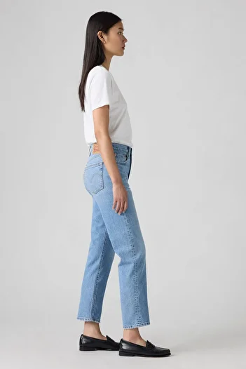 Levi's 501 Crop Local Tr No Referee Jeans Albastre pentru Femei