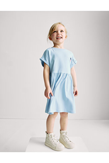 Marks & Spencer Pamuk Karışımlı Lilo & Stitch™ Elbise (2-8 Yaş)
