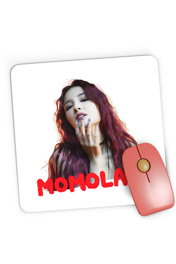 OEM Mousepad Gaming Momoland Red Head y K-Pop Idol Music, 21x19 cm