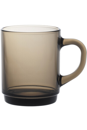 shumee Szklanka z uchem Duralex VERSAILLES SEPIA 260 ml brązowa - zestaw 6 szt.