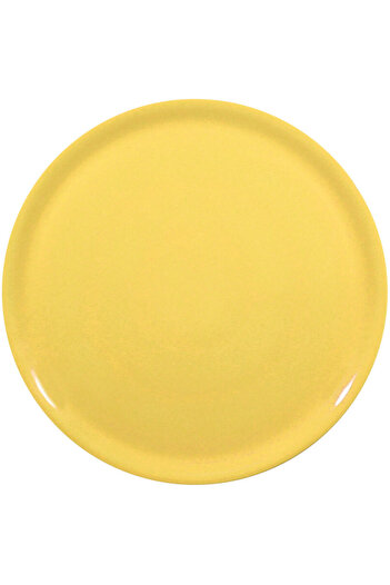 shumee Talerz do pizzy z porcelany Speciale żółty śr. 31 cm - zestaw 6 szt.