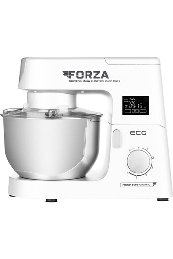 ECG FORZA 5500 Giorno Bianco food processor, 1500 W, 6.5 liters, touch control panel