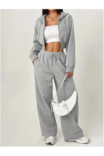 LACKH Sweatpants Loose Legs Comfortable Stretchy Daily Wear Stylish # Sweatshirt