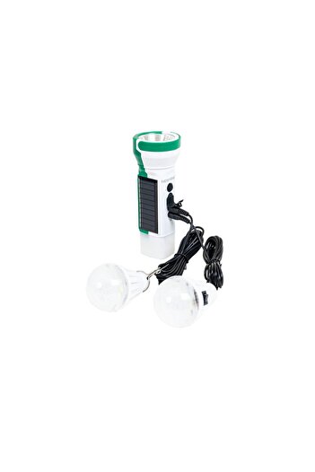 Z-Tools Kit lanternă cu energie solară plus 2 becuri LED / ZTS 8261