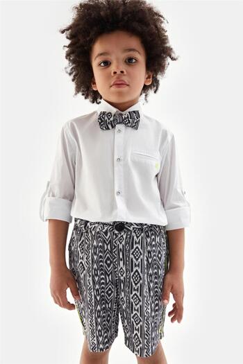 Nebbati Boy Patterned Shorts
