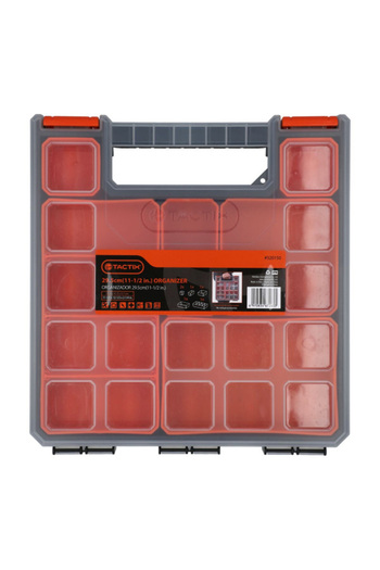 Tactix Modular Multi-Compartment Tool Organizer with Removable Separators 29.5cm