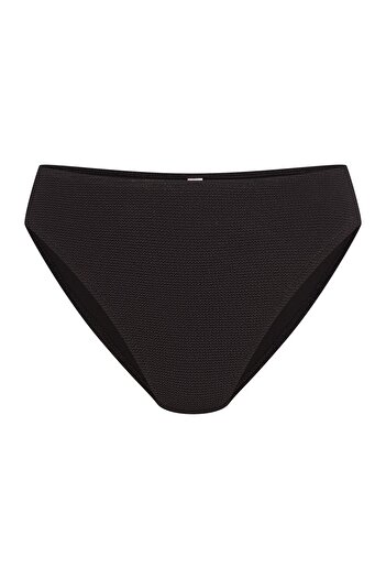 Bloovii Bikini Bottom Classic Brief Medium Waist Textured Crash Fabric | Sunnyday