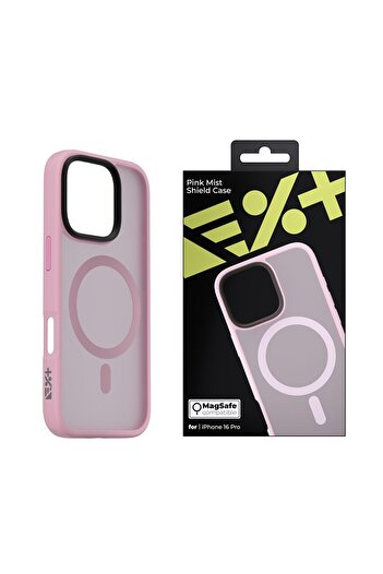 NEXT ONE NOA Mist Shield Protective Case with MagSafe for iPhone 16 Pro, Pink