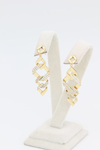 XUPING JEWELRY Style Pearl/Xuping Jewelry Zeyna Dangle Zircon Stone Earring