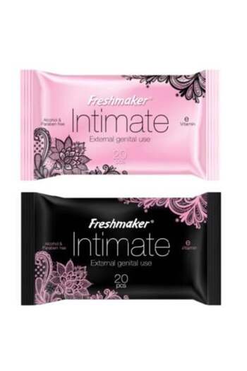 Freshmaker Intimate Wipes with Vitamin E by Fresh Maker, 20 Wipes | 1 Piece