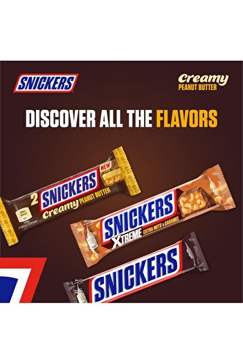 Snickers Snickers Bar with Roasted Peanuts, Nougat and Caramel 20 x 45g, (Carton)