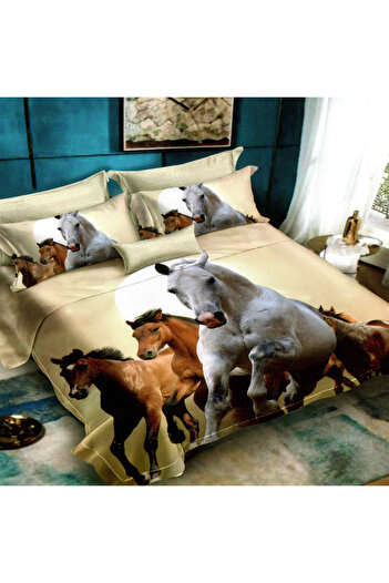 Pucioasa Finet 3D Bed Linen - 6 Pieces (Fn3D90)