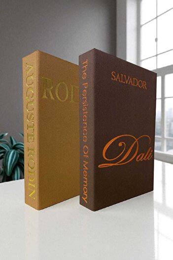 BayCazip 2-Piece Fabric Covered Book-Looking Decorative Box |   Gift & Jewelry Box