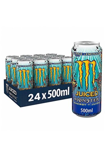 MONSTER Energy Drink Aussie Style Lemonade 24x500ml
