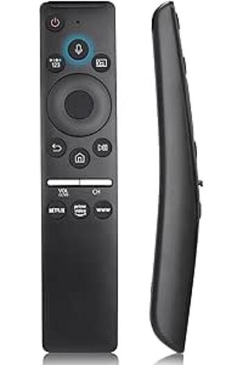 The Bros Voice Remote for Samsung Smart TVs – Compatible with Curved QLED UHD 4K 8K Series, Voice Supported