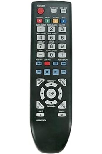 The Bros AH59-02367A Remote for Samsung DVD Player MM-D470D MM-D330D MMD470D MMD330D