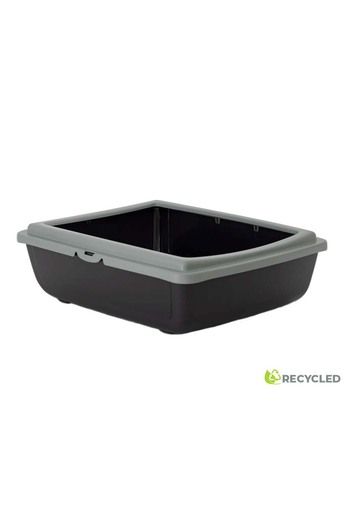 MPB Juliet cat litter box, 48x38x14h cm, Gray