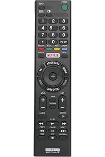 The Bros RMT-TX100U Remote for Sony TV KDL-50W800C 55W800C 65W850C XBR-55X850C 55X900C 49X800C