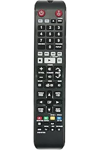 The Bros AK59-00139A Replacement Remote for Samsung Blu-ray Players BD-E8500 BD-E8300 BD-E8900 Series