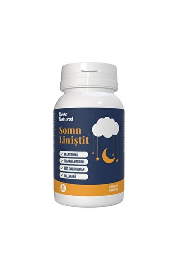 Revo Natural Premium food supplement for sleep, stress and anxiety reduction, Calm Sleep, 60 capsules