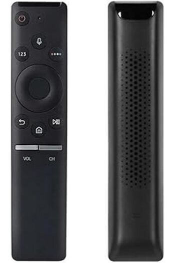 The Bros BN59-01298C Universal Voice Remote for Samsung Smart TV QLED 4K 8K UHD HDR Curved