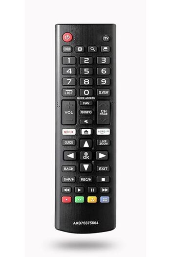 The Bros AKB75375604 Remote for LG Smart TV 32LK610BPUA/43UK6090PUA/60UK6090/70UK6190PUB/24LJ4840-WU