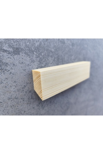 Wholewood Silva XL Wooden Furniture Cabinet Handle Wood Color 64 mm