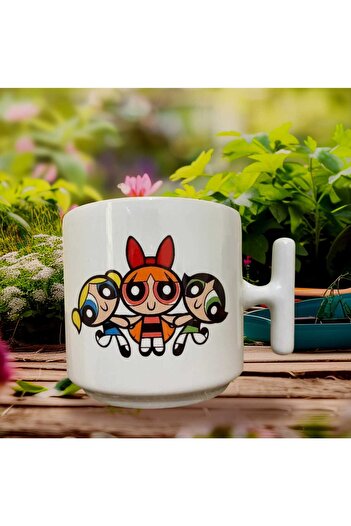 GameFruy Powerpuff Girls Double Sided Printed Mug - Ceramic Tea, Coffee Gift Cup