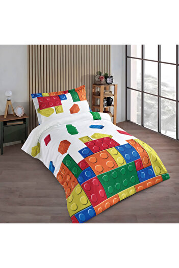 Alhabib bedding Lima children's summer light single and a half bedspread, multi-colored, 2 pieces