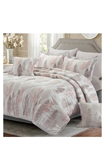 smart home Double bed sheet set, double-sided system, 8-piece bed sheet, filling(350g/m²), 240x260cm