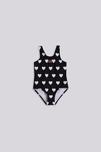 Tyess Girl Patterned Swimsuit